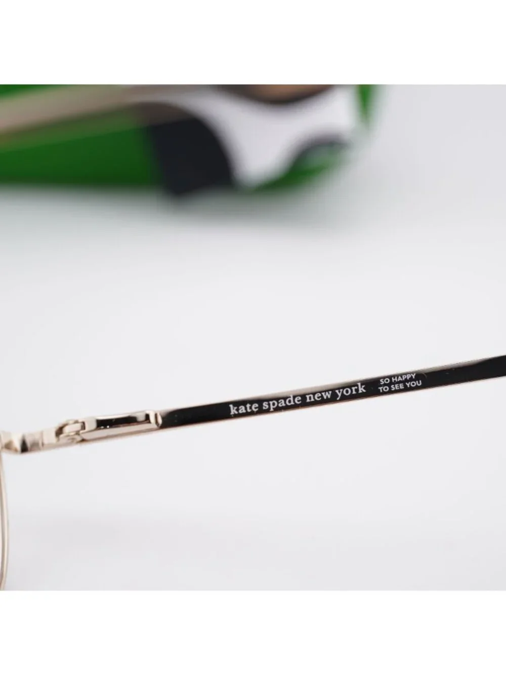 Kate Spade NOEL/G 0J5G 00 Cat Eye Eyeglasses 52mm - Gold